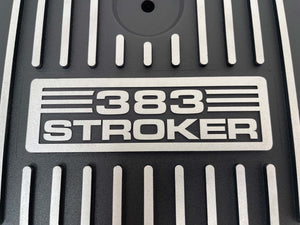 13" Round Custom 383 Stroker Air Cleaner Kit - Black