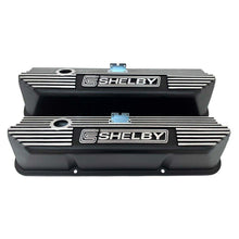 Load image into Gallery viewer, Ford FE Tall Valve Covers - CS Shelby Die-Cast Logo - Black