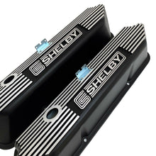 Load image into Gallery viewer, Ford FE Tall Valve Covers - CS Shelby Die-Cast Logo - Black
