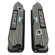 Load image into Gallery viewer, Ford FE Tall Valve Covers - CS Shelby Die-Cast Logo - Black