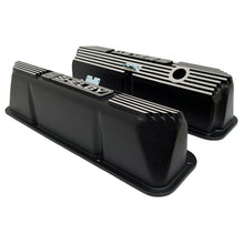 Load image into Gallery viewer, Ford FE Tall Valve Covers - CS Shelby Die-Cast Logo - Black