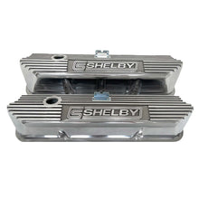 Load image into Gallery viewer, Ford FE Tall Valve Covers - CS Shelby Die-Cast Logo - Polished