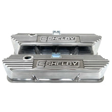 Load image into Gallery viewer, Ford FE Tall Valve Covers - CS Shelby Die-Cast Logo - Polished