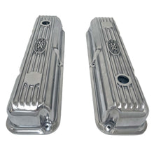 Load image into Gallery viewer, Ford FE 390 Valve Covers Short (POWERED BY 390) Style 2 - Polished