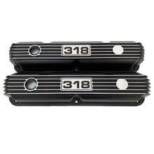 Load image into Gallery viewer, Mopar Performance 318 Finned Valve Covers - Black