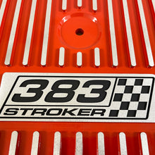 Load image into Gallery viewer, Small Block Chevy 383 Stroker - 13&quot; Round Air Cleaner Kit - Orange
