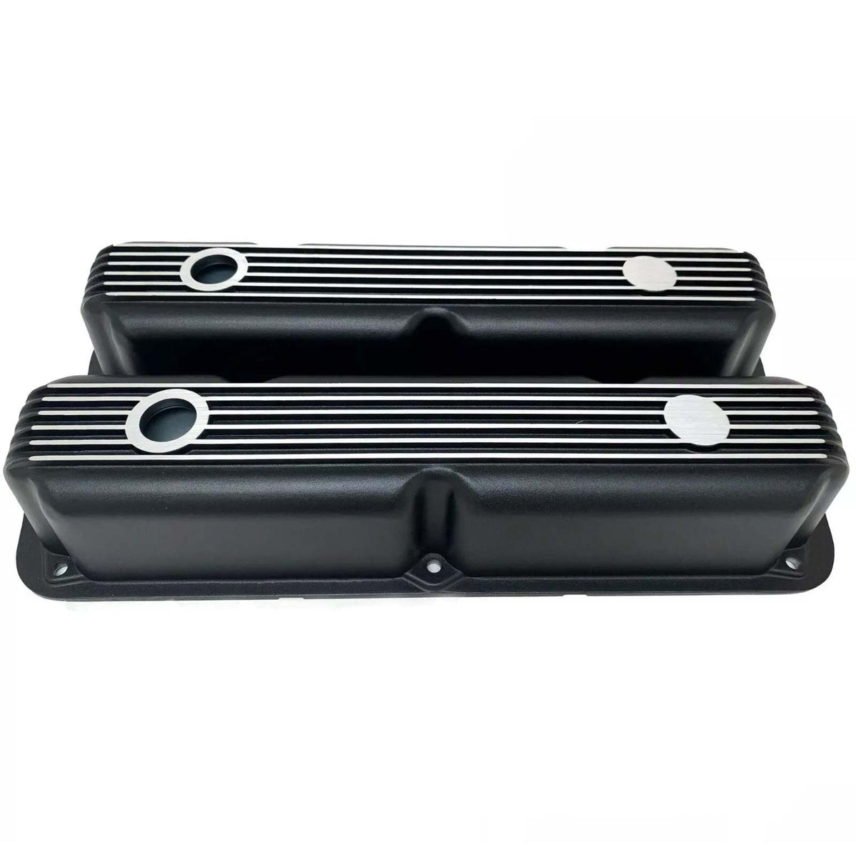 Mopar 318, 340, 360 All Finned Valve Covers - Die-Cast Aluminum