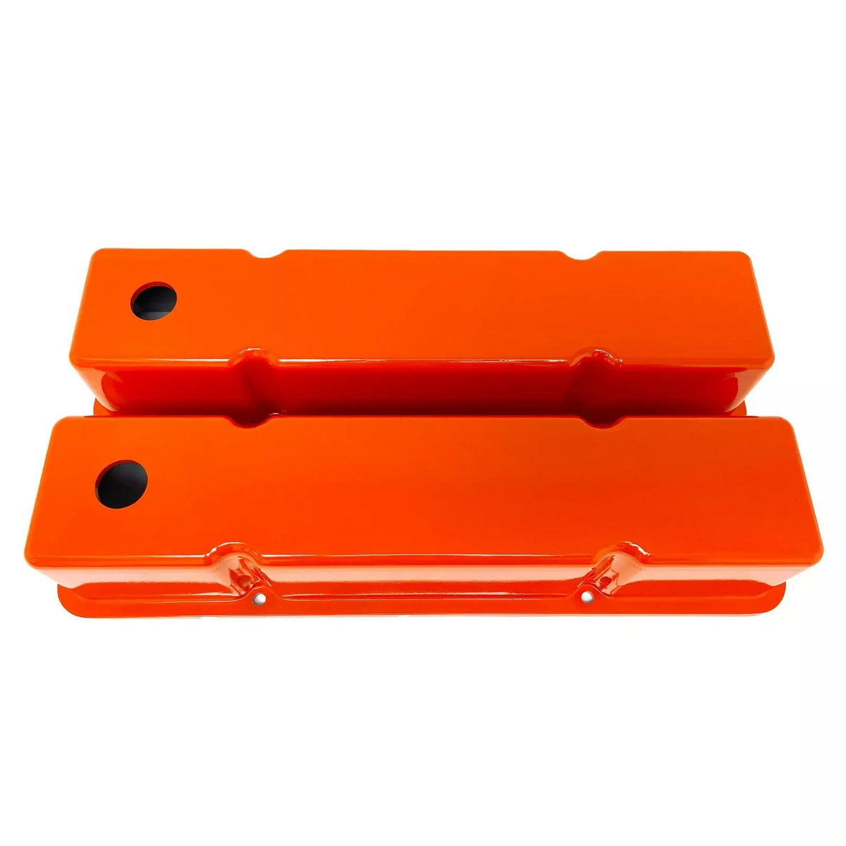 Small Block Chevy Tall Valve covers - Orange – Ansen USA