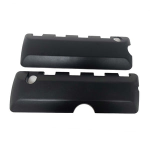Ford Mustang 5.0L Coyote Cammer Style Black Coil Covers - Custom Engraveable