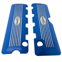 Load image into Gallery viewer, Ford Mustang 5.0L Coyote Custom &quot;Howling Coyote&quot; Coil Covers - Blue