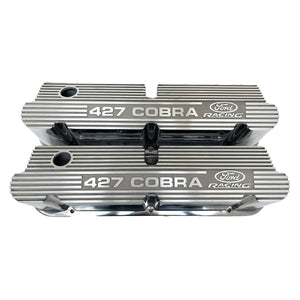 Ford Racing Pentroof 427 Cobra Tall Valve Covers - Polished