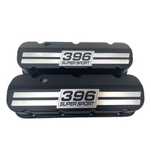 Load image into Gallery viewer, Chevy 396 Super Sport- Big Block Tall Slant Top Valve Covers - Black