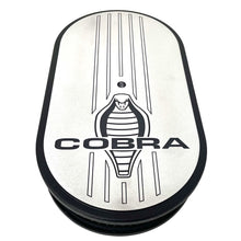 Load image into Gallery viewer, New Ford Cobra 15&quot; Oval Air Cleaner Kit - Silver