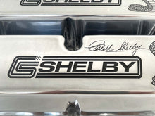 Load image into Gallery viewer, Ford CS Shelby Signature Tall Valve Covers - Premium Series - Polished