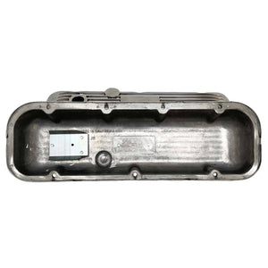 ansen valve covers, chevy big block, classic, polished, underside view