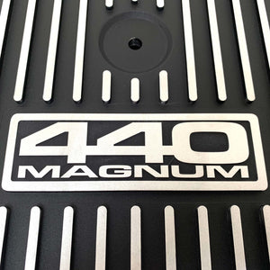 14" Round Custom 440 Magnum Air Cleaner Kit - Black