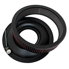 Load image into Gallery viewer, 13&quot; Round Narrow Fin Air Cleaner Kit - Custom - Black