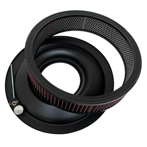13" Round 360 Air Cleaner Lid Kit - Style 1 - Black