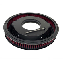 Load image into Gallery viewer, Chevy 454 Stroker 14" Raised Billet Top Air Cleaner - Black