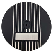 14" Round Finned Air Cleaner Kit - Custom - Black