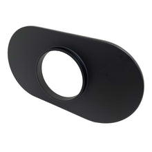 Load image into Gallery viewer, 15&quot; Oval Raised Billet Top Air Cleaner Kit - Custom - Black