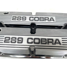 Load image into Gallery viewer, Ford Small Block Pentroof 289 COBRA Valve Covers - Polished