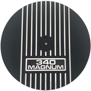 14" Round 340 Magnum Air Cleaner Lid Kit - Black