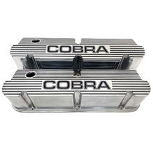 Load image into Gallery viewer, Ford Small Block Pentroof COBRA Valve Covers - Polished