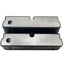 Load image into Gallery viewer, Ford 289, 302, 351 Windsor Tall Valve Covers - Full Billet Top - Black