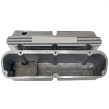 Load image into Gallery viewer, Ford Small Block Pentroof Finned Valve Covers - Custom - Polished