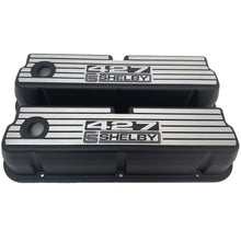 Load image into Gallery viewer, Ford 427 Shelby - Wide Finned Valve Covers - Black