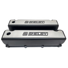 Load image into Gallery viewer, Ford Big Block 429/460 Tall Valve Covers - Shelby Logo - Black