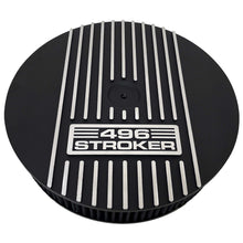 Load image into Gallery viewer, Big Block Chevy 496 Stroker 14&quot; Round Custom Air Cleaner Lid Kit - Black