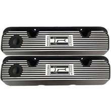Load image into Gallery viewer, De Tomaso Pantera Ford 351 Cleveland Valve Covers - Style 4 - Black