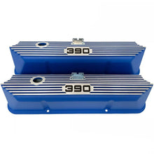 Load image into Gallery viewer, Ford FE Tall 390 Number Logo Valve Covers - Blue