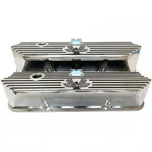 Ford FE Tall 482 American Eagle Valve Covers - Polished