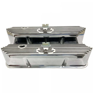 Ford FE Tall 428 American Eagle Valve Covers - Polished