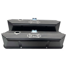 Load image into Gallery viewer, Ford FE Tall Powered By 390 Valve Covers - Black