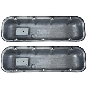 Big Block Chevy Smooth Top Valve Covers - Custom - Polished