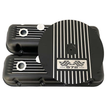 Load image into Gallery viewer, Big Block Chevy 572 Flag Logo Valve Covers &amp; 13&quot; Air Cleaner - Black