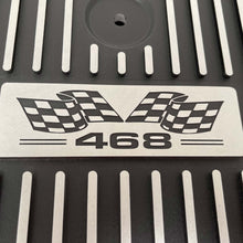 Load image into Gallery viewer, Big Block Chevy 468 Flag Logo 14&quot; Air Cleaner Kit - Black