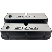 Load image into Gallery viewer, Ford Small Block 347 C.I. Stroker Tall Valve Covers - Billet Top - Black