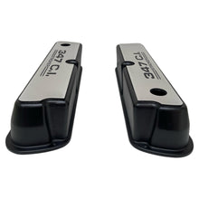 Load image into Gallery viewer, Ford Small Block 347 C.I. Stroker Tall Valve Covers - Billet Top - Black