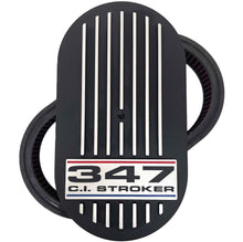 Load image into Gallery viewer, Ford 347 CI Stroker 15&quot; Oval Air Cleaner Kit - 3 Color Logo - Black