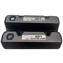 Load image into Gallery viewer, Ford 351 Cleveland Mustang Valve Covers - Black