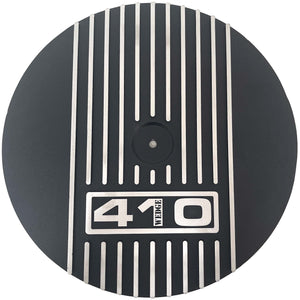 14" Round Mopar 410 Wedge Air Cleaner Lid Kit - Black