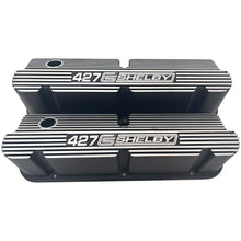 Load image into Gallery viewer, Ford Small Block Pentroof 427 CS Shelby Logo Tall Valve Covers - Black