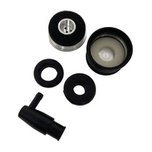 Load image into Gallery viewer, Ford Shelby Cobra Billet Aluminum Breather &amp; Small PCV Set - Black