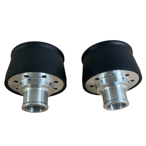 Billet Aluminum Valve Cover Breathers - Custom - Black