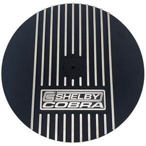 Carroll Shelby Cobra 13" Round Air Cleaner Kit - Black